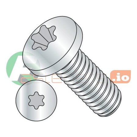 Newport Fasteners #6-32 x 1/4 in Torx Pan Machine Screw, Zinc Plated Steel, 10000 PK 422881